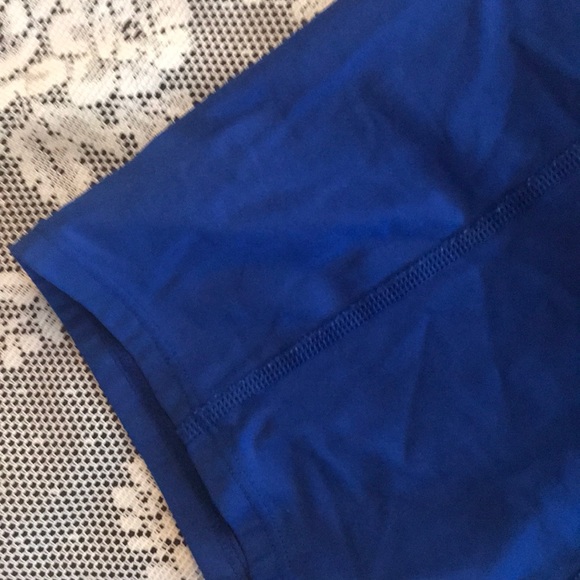Under Armour Workout running shorts booty shorts BLUE - Picture 7 of 7